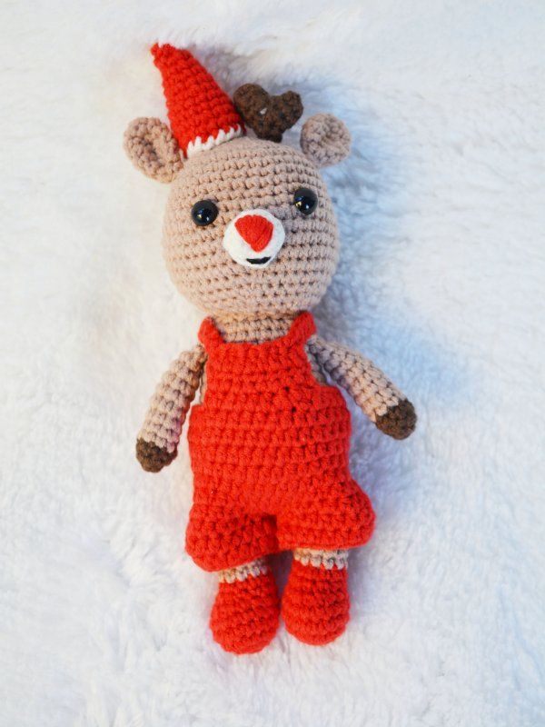 El Örgüsü Amigurumi Bebek - Organik ve Güvenli Oyuncak